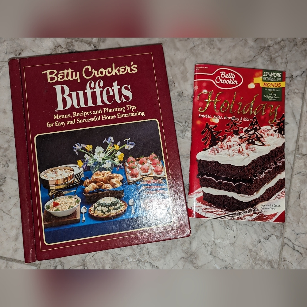 Betty Crocker's "Buffets" Cookbook & Guide Menus Recipes Tips Home Entertaining